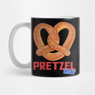 Pretzel Day Snack Food Lover Mug